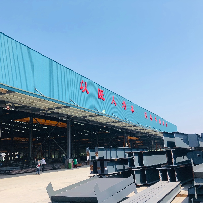 中国鋼構造物工場は、商業オフィスビル、図面と構造鋼トラスプレハブ構造を額面